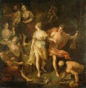 Jean Raoux Orpheus and Eurydice oil on canvas